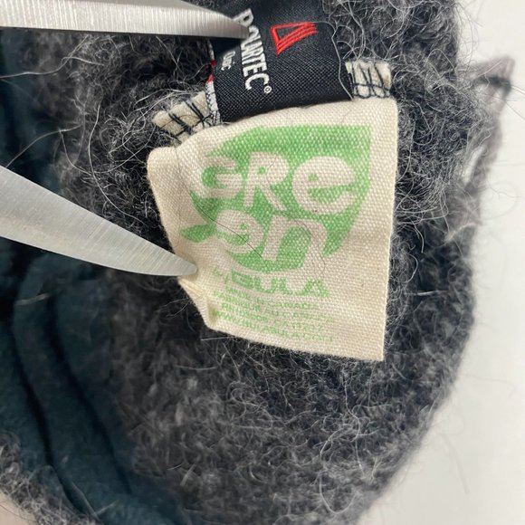 Green by Bula Alpaca Wool Beanie Hat Cap Toque Girls One Size Fits All Gray - Picture 7 of 8